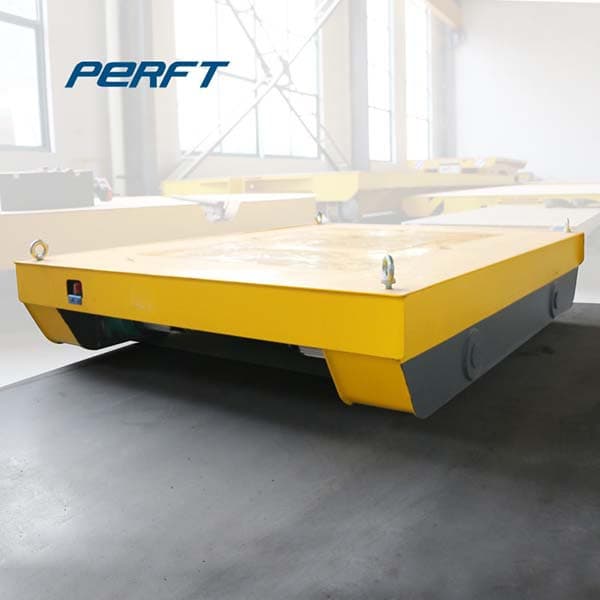 industrial motorized material handling cart in steel industry 80 tons